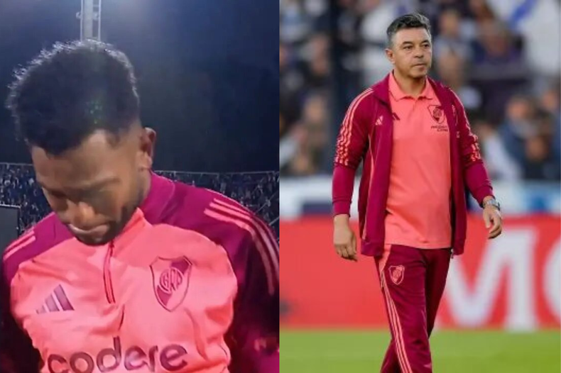 El insulto de Gallardo y la lesión de Miguel Borja: cómo llega River al Superclásico