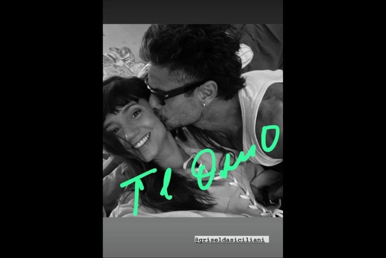 La foto que publicó Luciano Castro con Griselda Siciliani