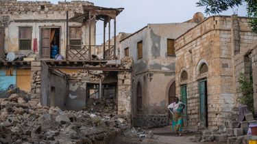 Un país Africano que debe levantarse de las ruinas.