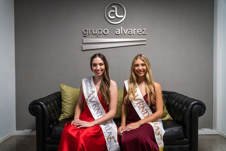 Rocío y Agostina, las representantes vendimiales 2024.