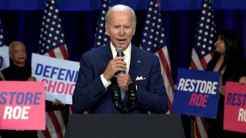 Biden anunció medidas para facilitar el acceso al aborto.