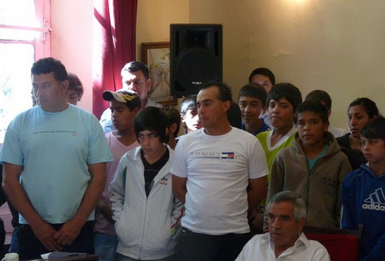 Equipo de Luján en los Juegos Evita