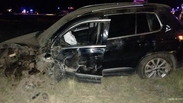 En San Carlos un choque frontal provocó la muerte de una mujer.&nbsp;