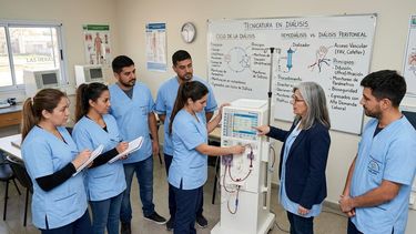 La nueva carrera de salud en Mendoza con trabajo asegurado: dónde cursarla y cuándo arranca. Imagen creada con IA