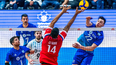 La Selección masculina de voleibol de Argentina compone el grupo C.