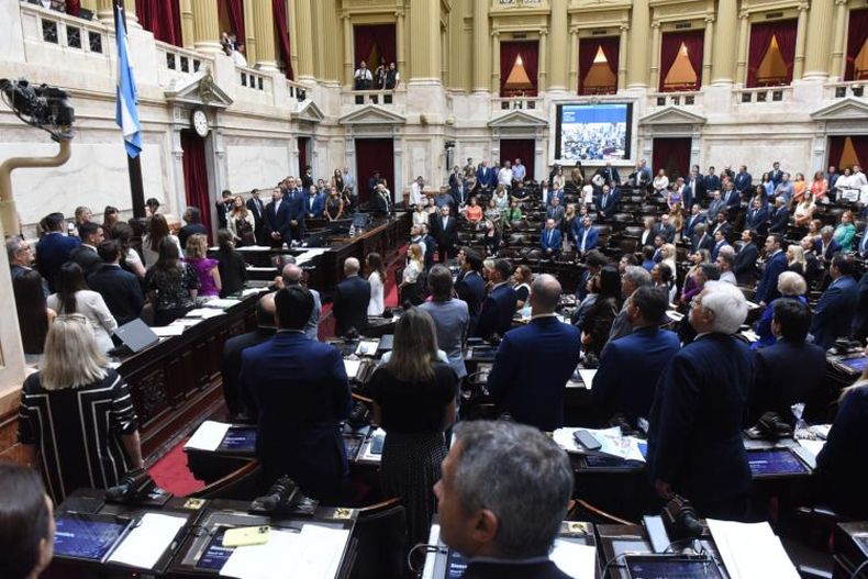 La Cámara de Diputados de la Nación Argentina se prepara para una sesión extensa: qué temas tratarán. Foto: Parlamentario.