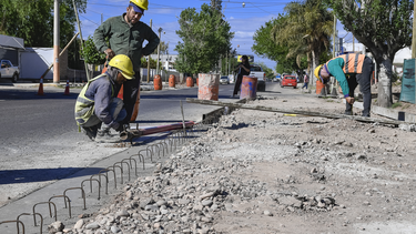 Plan de infraestructura urbana en Guaymallén.