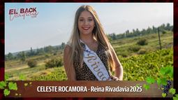 Celeste Rocamora, reina de Rivadavia: Quiero ser el nexo entre los viñateros y las instituciones