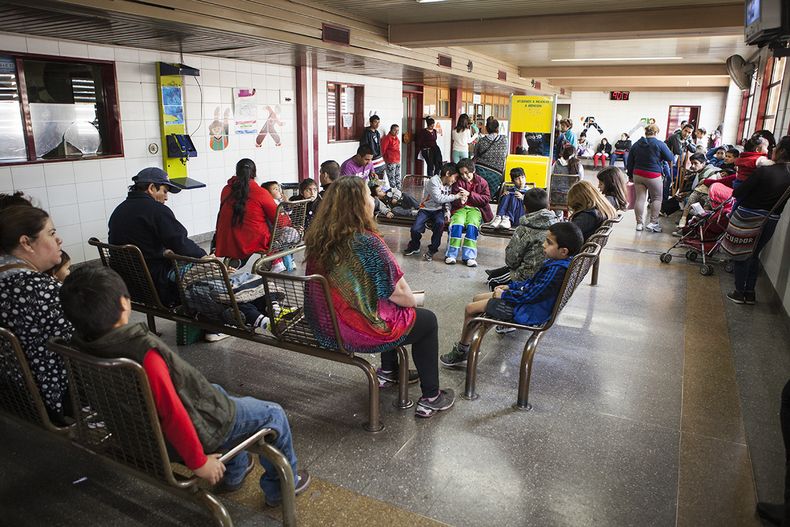 En los hospitales públicos y clinicas privadas se observa un crecimiento de enfermedades respiratorias.