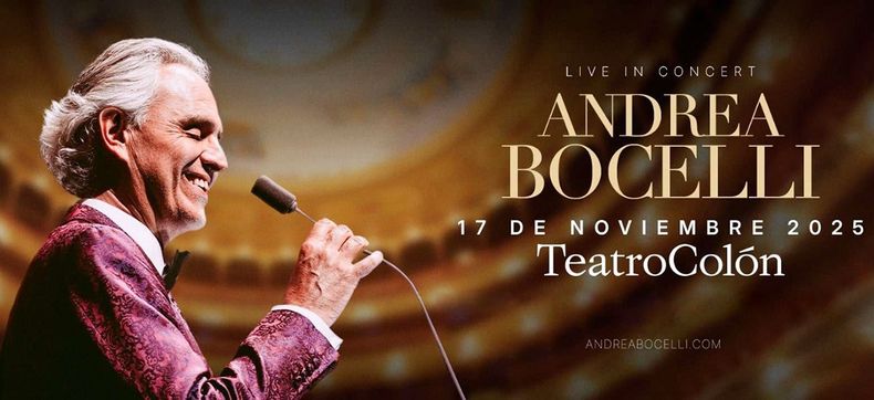 Cuándo vuelve Andrea Bocelli a Argentina y cómo conseguir las entradas