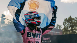 Franco Colapinto tuvo un gran paso por las calles argentinas.