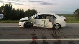 Un mendocino murió tras un vuelco mientras viajaba con su hijo en San Luis