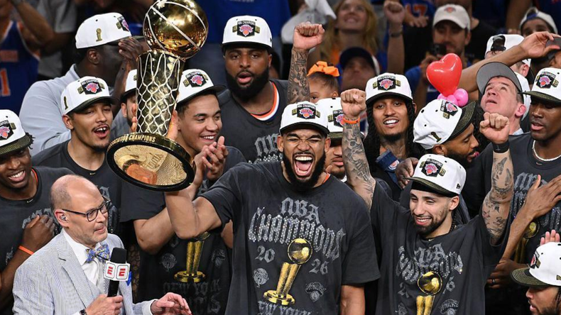 New York Knicks campeón de la NBA.