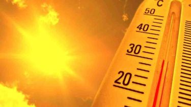 Alerta naranja por elevedas temperaturas. (Foto Gentileza).