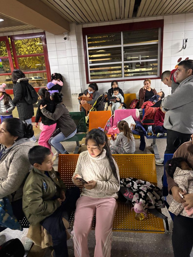 Creció la atención en las guardias pediátricas de los hospitales públicos y privados de Mendoza.