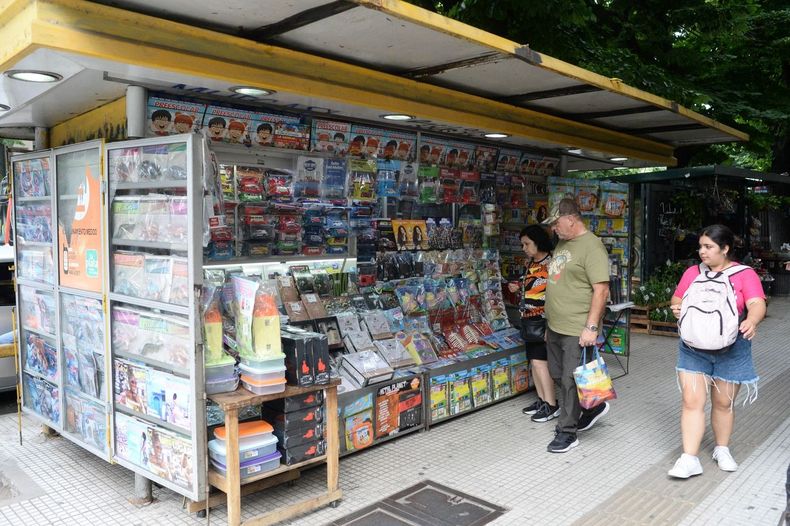 Kiosco de diarios y revistas. Imagen ilustrativa.