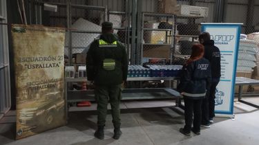 El cargamento era traído de contrabando desde Chile.