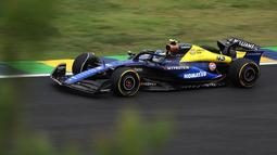 Franco Colapinto a bordo de su Williams.