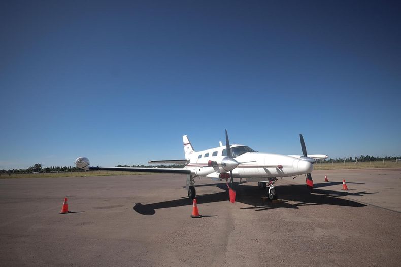En el Sur provincial ya están las dos aviones que se utilizarán para la lucha antigranizo.