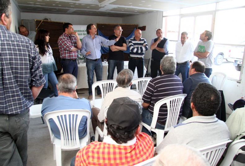SAN RAFAEL, REUNION CON EDILES EN SOC RURAL DE SAN RAFAEL