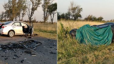 Seis mendocinos fallecieron en un accidente fatal sucedido en La Pampa