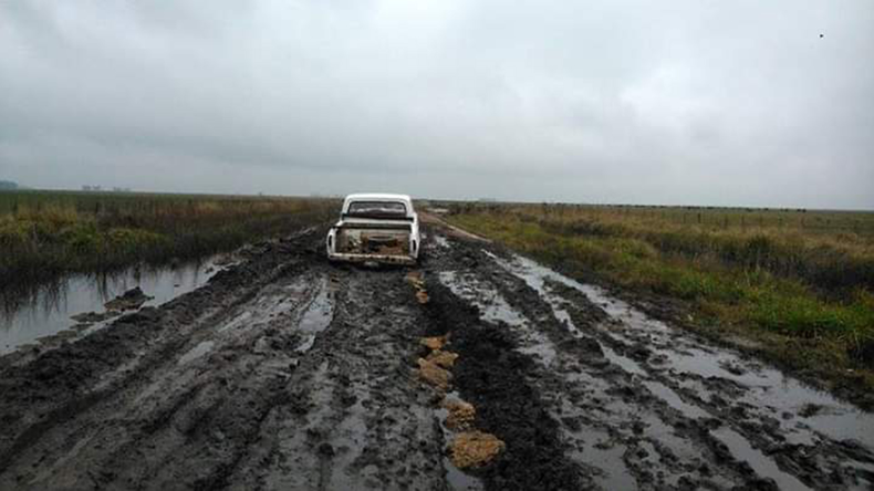 Pésimo estado de los caminos ganaderos.
