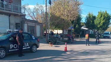 Uno de los controles en Tupungato. Uno de los controles en Tupungato.