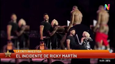 Durante el recital de Madonna, Ricky Martin ¿tuvo una erección?
