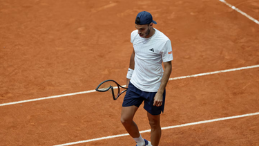 Francisco Cerúndolo no pudo sostener las ventajas y quedó eliminado del Masters 1000 de Roma. &nbsp;