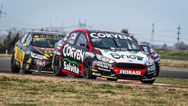 El piloto rionegrino hizo una gran carrera.