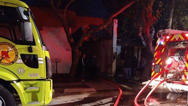 Incendio en una casa de Guaymallén. Investigan un caso de violencia de género.&nbsp;