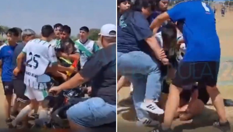 Las imágenes del violento episodio no tardaron en viralizarse en redes sociales