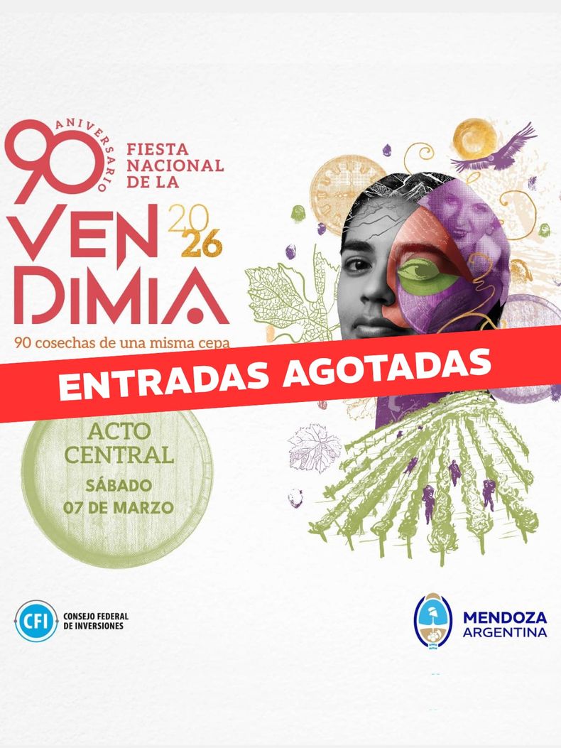 A minutos de las 14, se agotaron las entradas para el Acto Central de la Vendimia.