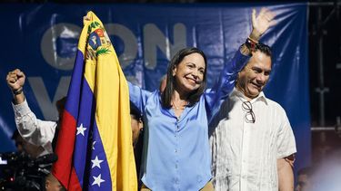 María Corina Machado, la ganadora de las primarias opositoras en Venezuela. María Corina Machado, la ganadora de las primarias opositoras en Venezuela.