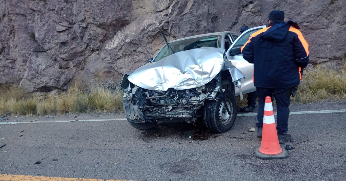 Un accidente vial en la Ruta 7 complica el tránsito en Alta Montaña