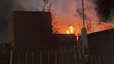 Incendio en Malargüe.