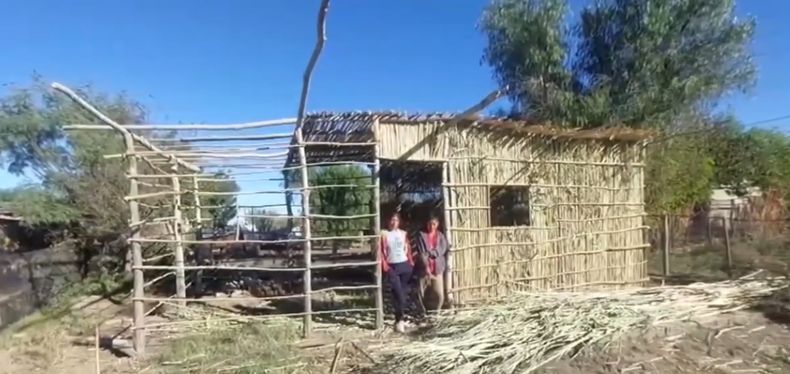 La historia de vida de Yésica y su casa.