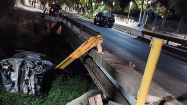 Un conductor volcó en Lavalle y terminó gravemente herido Un conductor volcó en Lavalle y terminó gravemente herido