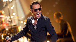 Marc Anthony ya llegó a la Argentina para sus dos shows con entradas agotadas.