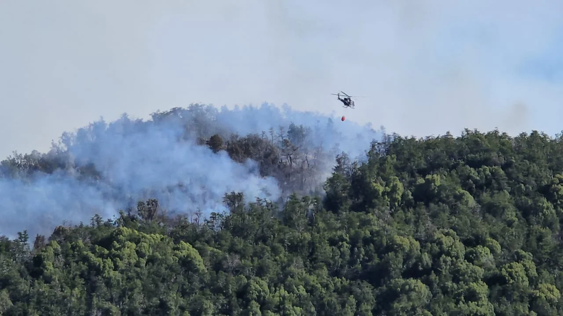 Continúa el incendio en el Parque Nahuel Huapi: el fuego ya consumió cási  6.000 hectáreas