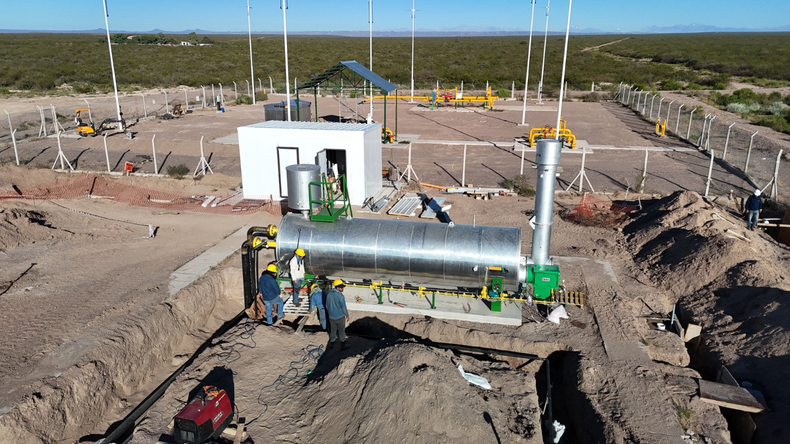 El Gasoducto de San Rafael ingresa en su recta final.