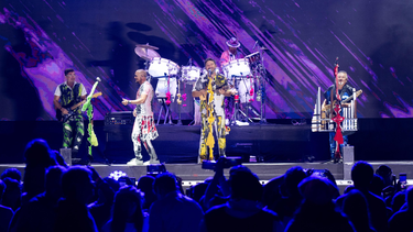 Los Tekis en el festival Nacional de la Tonada 2024.