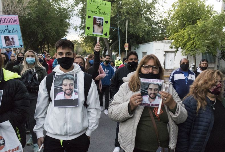 marcha por franco pastran, homicidio en palmares