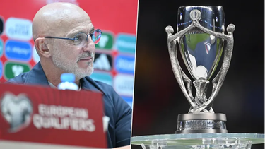 Luis de la Fuente confirmó que analizan alternativas para jugar la Finalissima fuera de Qatar. &nbsp;