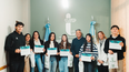Entrega de becas en Tupungato.