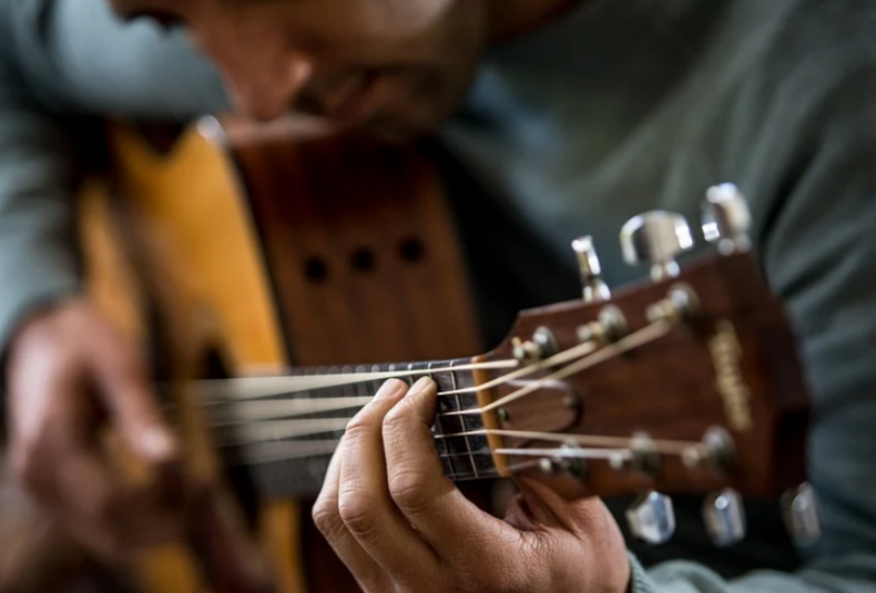 guitarrista, guitarra, músico