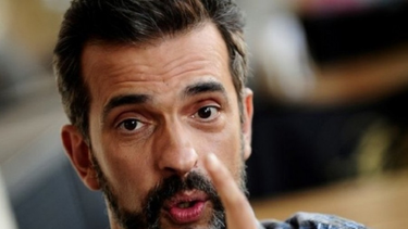 Martín Ciccioli fuera de sí y contra la policía