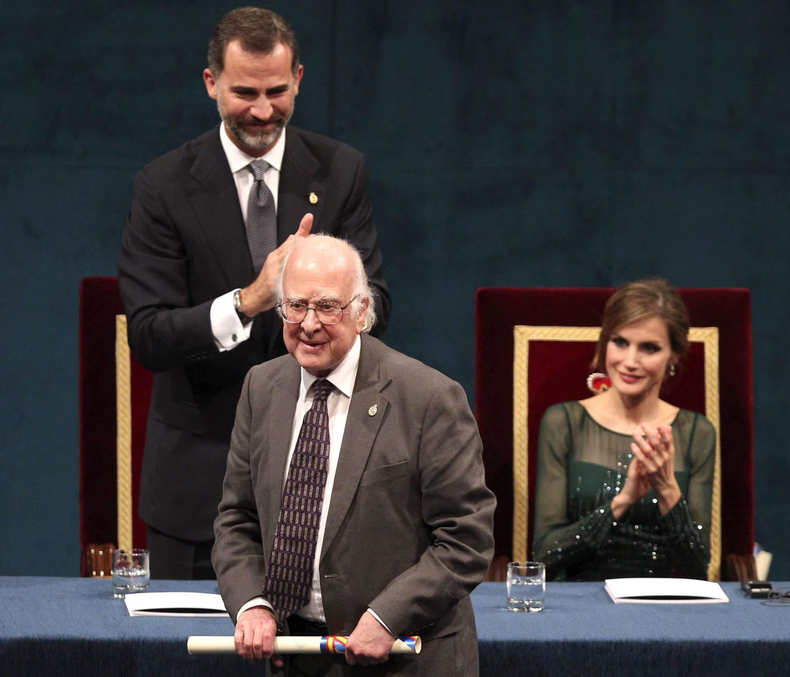 Murió Peter Higgs, el físico detrás de la 