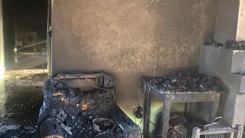 Incendio en una vivienda de Real del Padre dejó a una familia sin nada