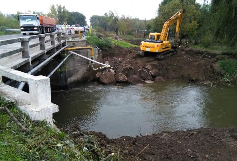 Ruta 40, RIOS, LLUVIAS, irrigacion, canal, cauce